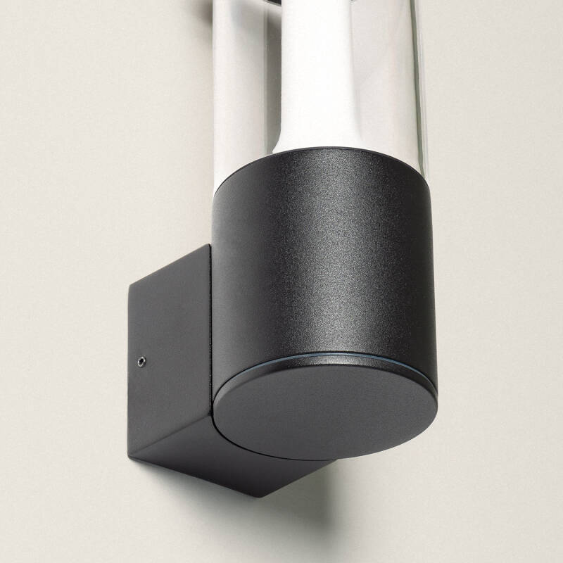 Afbeelding van Wandlamp Outdoor LED 10W  Aluminium Zwart Mikaro 