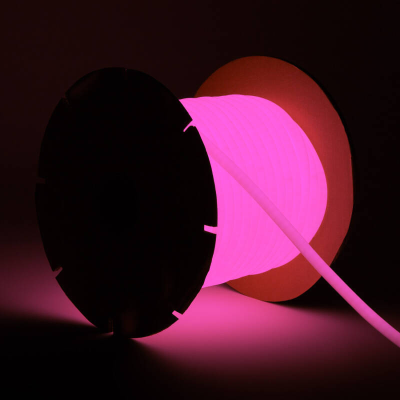 Image of 50m 220V Dimmable SFLEX17 Round Neon LED Strip Cut at Every 100cm IP65