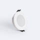 Immagine di Portafaretto Downlight Circolare IP65 per Lampadina LED GU10 / GU5.3 Foro Ø75 mm Minus