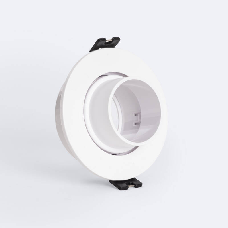 Bild von Downlight-Ring Rund Schwenkbar mit niedrigem UGR für LED-Glühbirne GU10 / GU5.3 Schnitt  Ø75 mm Suefix