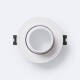 Bild von Downlight-Ring Rund Schwenkbar mit niedrigem UGR für LED-Glühbirne GU10 / GU5.3 Schnitt  Ø75 mm Suefix