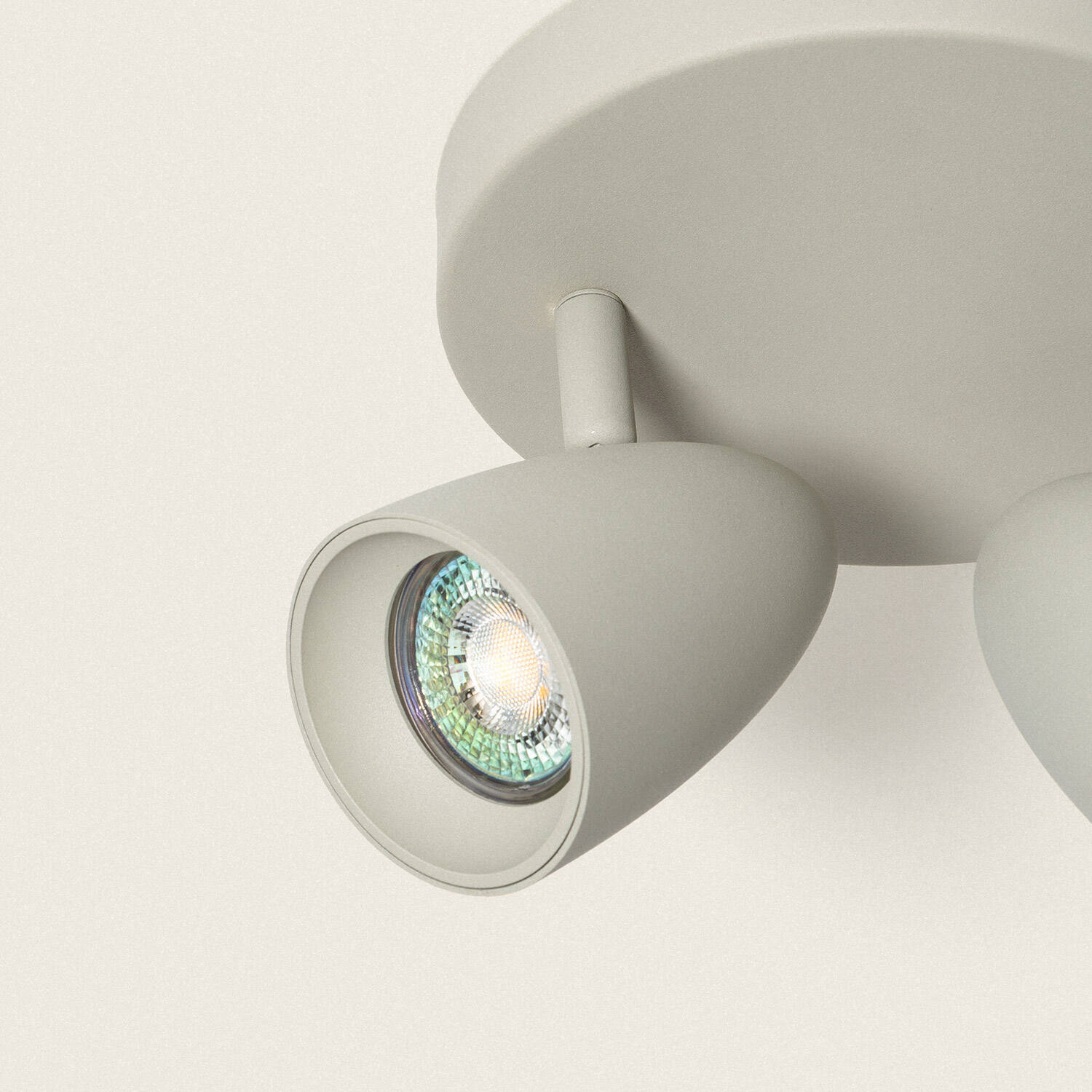 Kinkiet z Aluminium Okrągły Adrien 2-Pkt. - widok 2