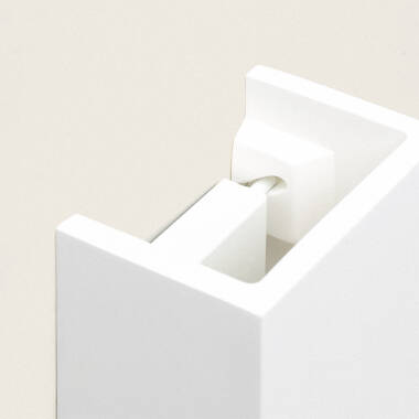 Image of Dupmy Square Plaster Wall Lamp