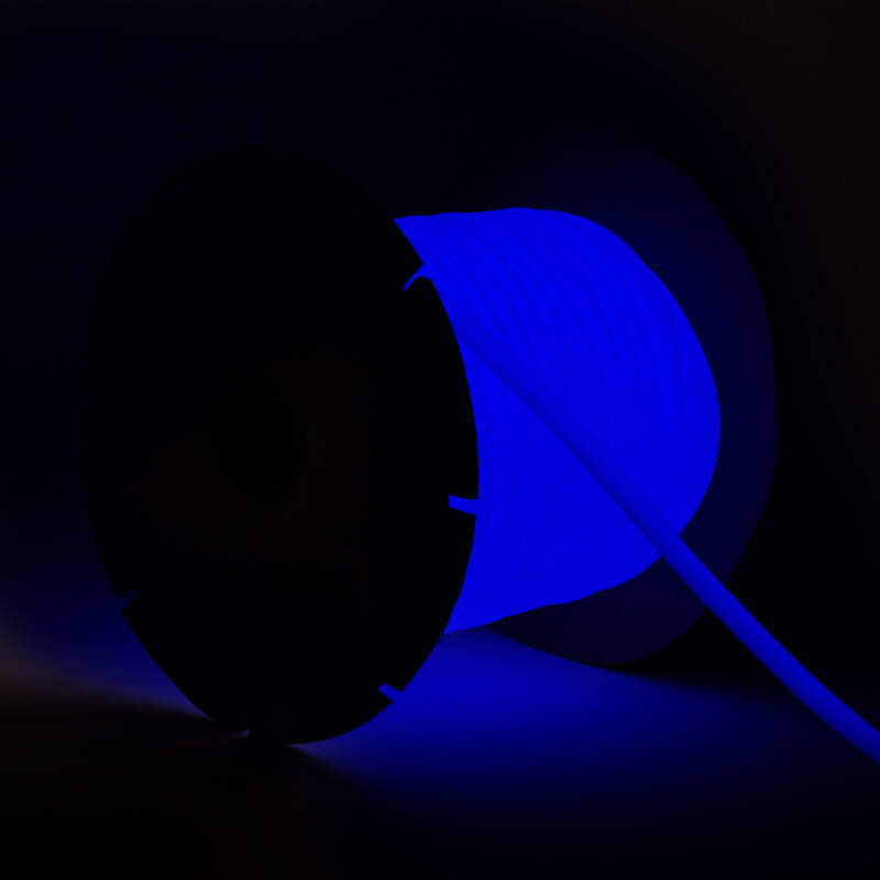 Image of 50M 220V LED Neon Strip Dimmable Round SFLEX14 8W/m Cut at Every 100cm IP65