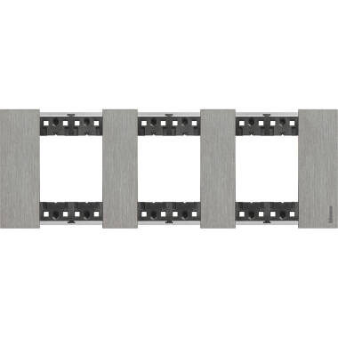 Blende 2 x 3 Metallmodul BTicino Living Now KA4802M3__