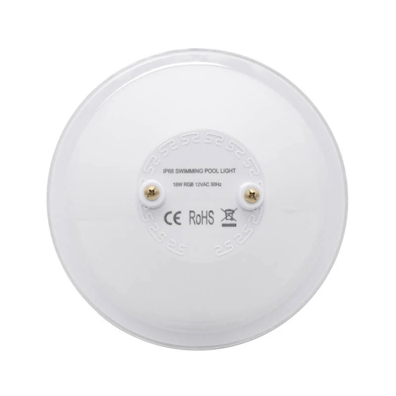 Image of 12V AC 18W PAR56 Submersible RGB LED Pool Bulb IP68