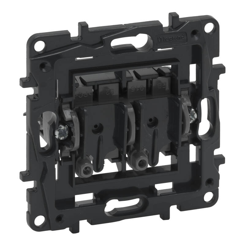 Image of LEGRAND Double Switch Mechanism 10 AX 250V AC Niloé Step 864005B