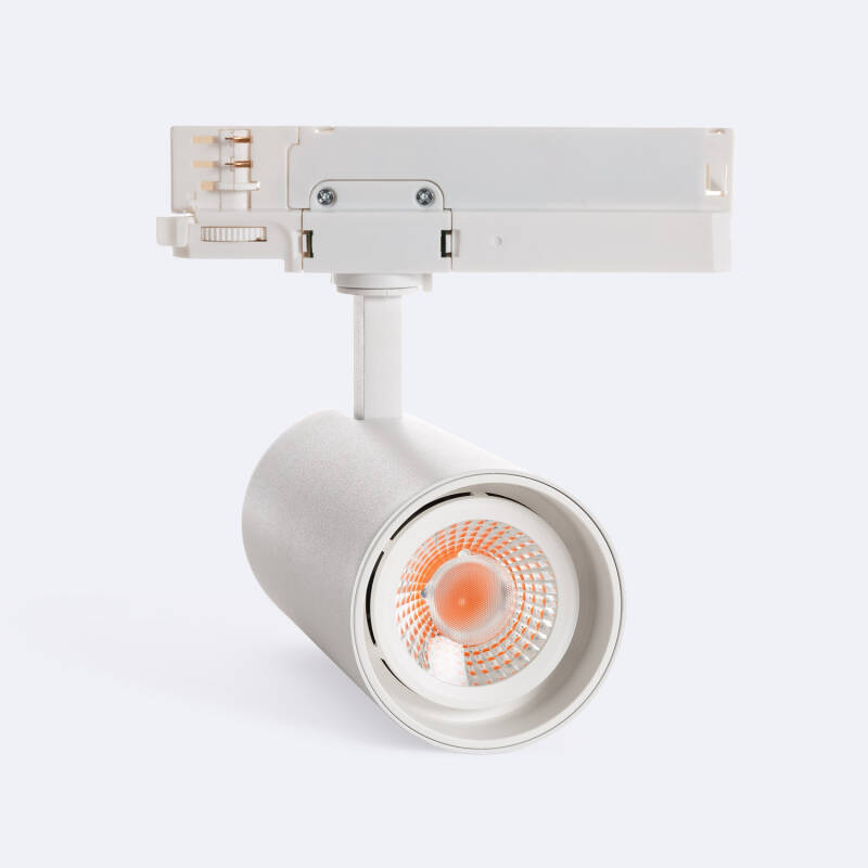 DOITOOL Faretto A Binario LED Da Interno 35W Bianco Caldo - Testa Orientabile A Parete/Soffitto, 86-256V, In Plastica - 3