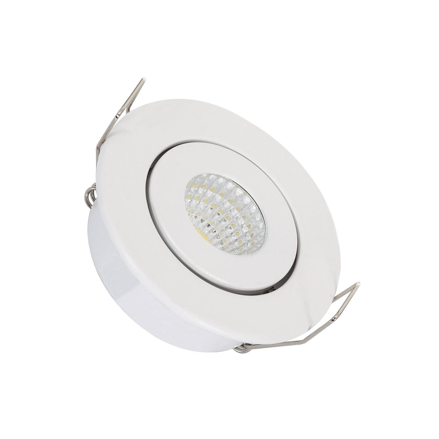 Oczko Downlight LED COB 1W Nastawne Okrągłe Białe Średnica Wycięcia Ø 44 mm - parametry