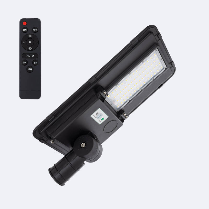 Lampione Solare A LED Con Sensore Di Movimento E Telecomando – Nero, IP65, 6500K - Foto 5