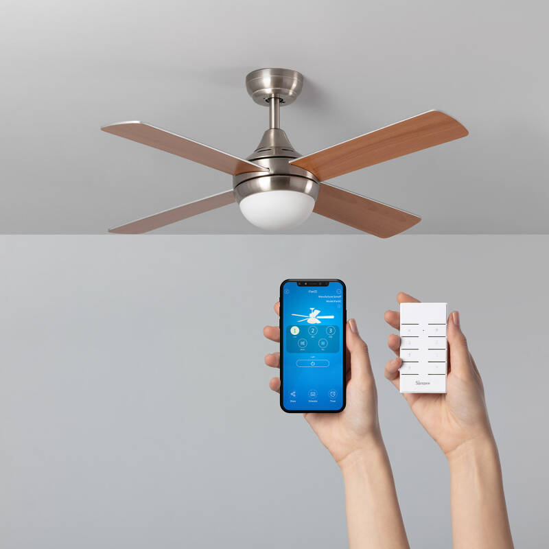 Bild von Deckenventilator Navy Nickel 110cm WiFi