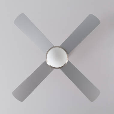 Image of Navy Nickel Ceiling Fan 110cm 
