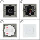Image of Modern Dual Touch Smart Switch with WiFi Control 