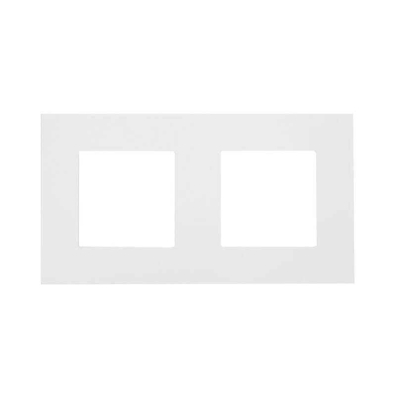 Afbeelding van Sierframe 2 x schakelaar / stopcontact Modern
