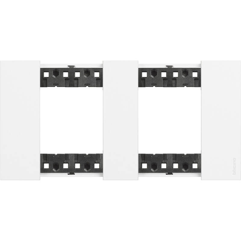 Afbeelding van Afdekplaat 2 x 2 modules BTicino Living Now KA4802M2K_