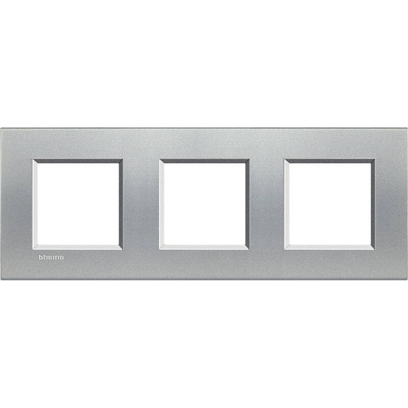 Image de Platine Carée 3x2 Modules BTicino Living Light LNA4802M3BI