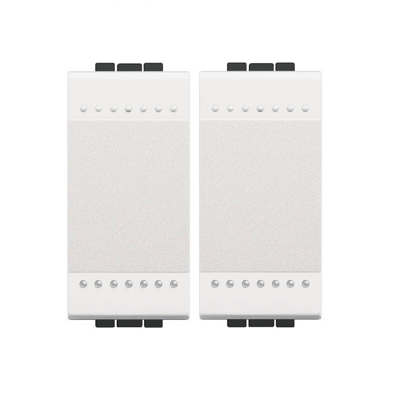 Image of BTicino Living Light Double Switch Kit 