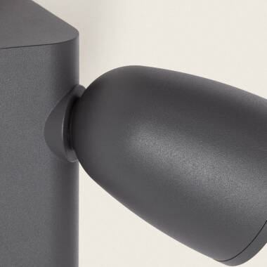 Bild von LED Wandleuchte Außen 6W Aluminium Abel