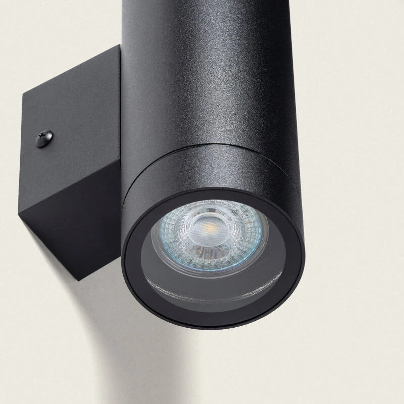 Image of Oakham Aluminium Outdoor Double Sided LED Wall Lamp