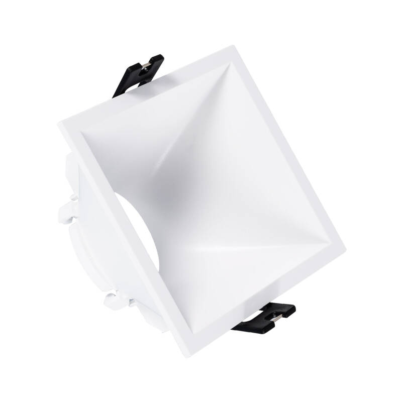 Bild von Downlight-Ring Eckig 45º Niedriger UGR-Wert für LED-Lampe GU10 / GU5.3 Schnitt 85x85 mm