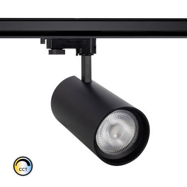 Spot LED sur Rail Triphasé 30W d'Angelo CCT Sélectionnable PHILIPS Xitanium Optique Variable