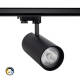 Bild von 3-Phasenstromschiene LED-Strahler 30W CCT Wählbar d'Angelo Schwarz PHILIPS Xitanium mit variabler Optik