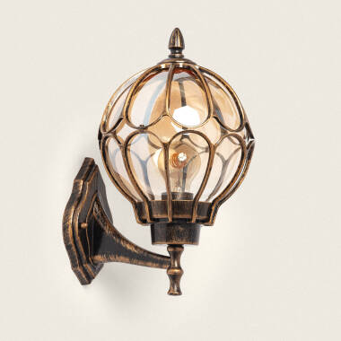Wandlamp Exterior Aluminio Brindox