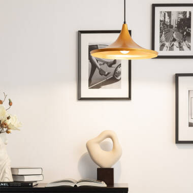 Immagine di Lampada a Sospensione in Metallo Tri Presley 