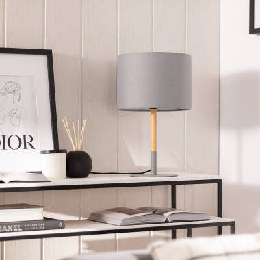 Obrázek Stolní Lampa z Kovu Silinda