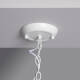 Image de Lustre Métal et Tissus Zuri