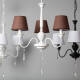 Image de Lustre Métal et Tissus Zuri