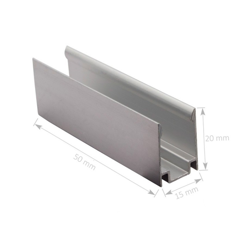 Image of Aluminium Bracket for 220V AC 120LED/m Dimmable RGB Neon LED Strips IP67 Custom Cut every 100cm