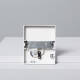 Image de Spot à Douille en Saillie Orientable Aluminium Gylu à Ampoule GU10 