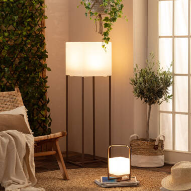 Image of Tiber Portable Outdoor LED Table Lamp with USB Rechargeable Battery