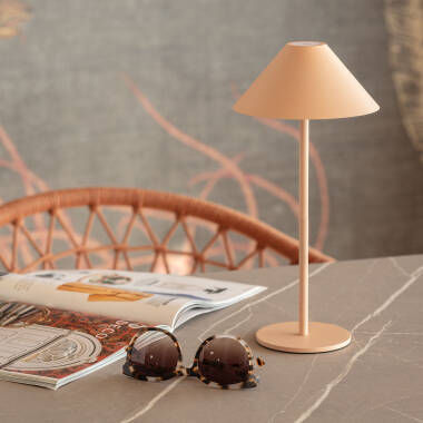 Image de Lampe à Poser LED Portable avec Batterie USB Rechargeable Métal Kivuli