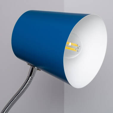 Bild von Schreibtischlampe Flexo aus Metall mit Klemme Delavan