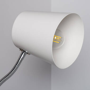 Immagine di Flexo da Tavolo in Metallo con Pinza Delavan