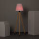 Image de Lampadaire LED Extérieur Solaire Métal RGB Kefre avec Batterie USB Rechargeable 