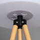 Image de Lampadaire LED Extérieur Solaire Métal RGB Kefre avec Batterie USB Rechargeable 