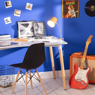 Obrázek Flexibilní Stolní Lampa Kovová se Svorkou Delavan