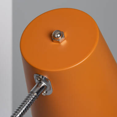 Obrázek Flexibilní Stolní Lampa Kovová se Svorkou Delavan