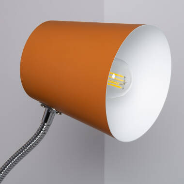 Obrázek Flexibilní Stolní Lampa Kovová se Svorkou Delavan