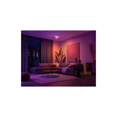 Image de Plafonnier avec Spots Croisés White Color Centris GU10 3x5.7W PHILIPS Hue 
