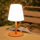 Image de Lampe à Poser LED Portative Aluminium Extérieure 2.6W Epinay avec Batterie Rechargeable