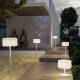 Image de Lampadaire LED Extérieur RGBW Chloe Plant Solar Smarttech 