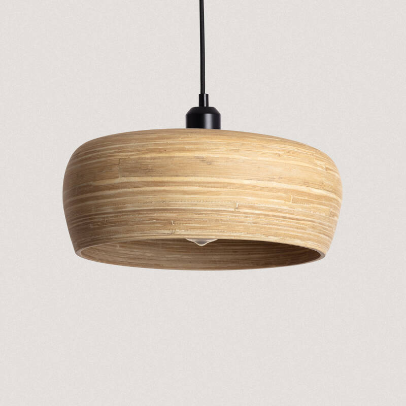 Image of Sari Shuka Bamboo Pendant Lamp ILUZZIA