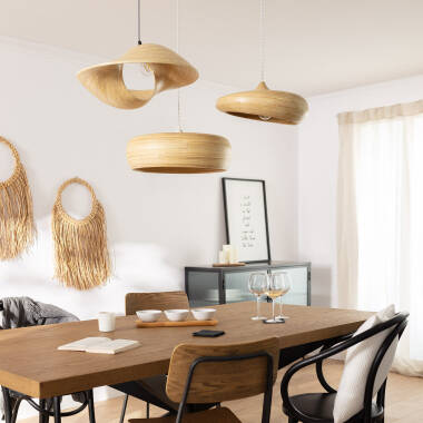 Image of Sari Shuka Big Bamboo Pendant Lamp ILUZZIA  Ø500 mm