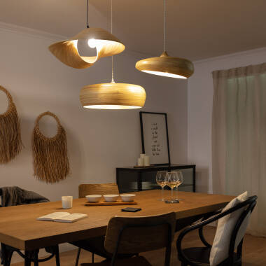 Image of Sari Shuka Big Bamboo Pendant Lamp ILUZZIA  Ø500 mm