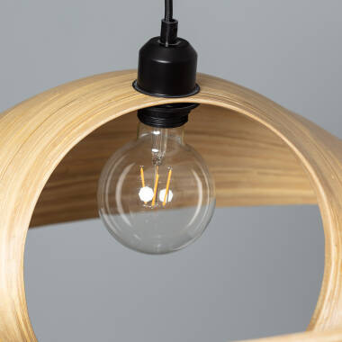 Bild von Pendelleuchte aus Bambus Shuka Big Acacia Ø600 mm ILUZZIA