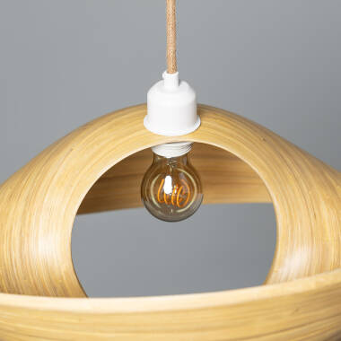 Bild von Pendelleuchte aus Bambus Shuka Acacia ILUZZIA
